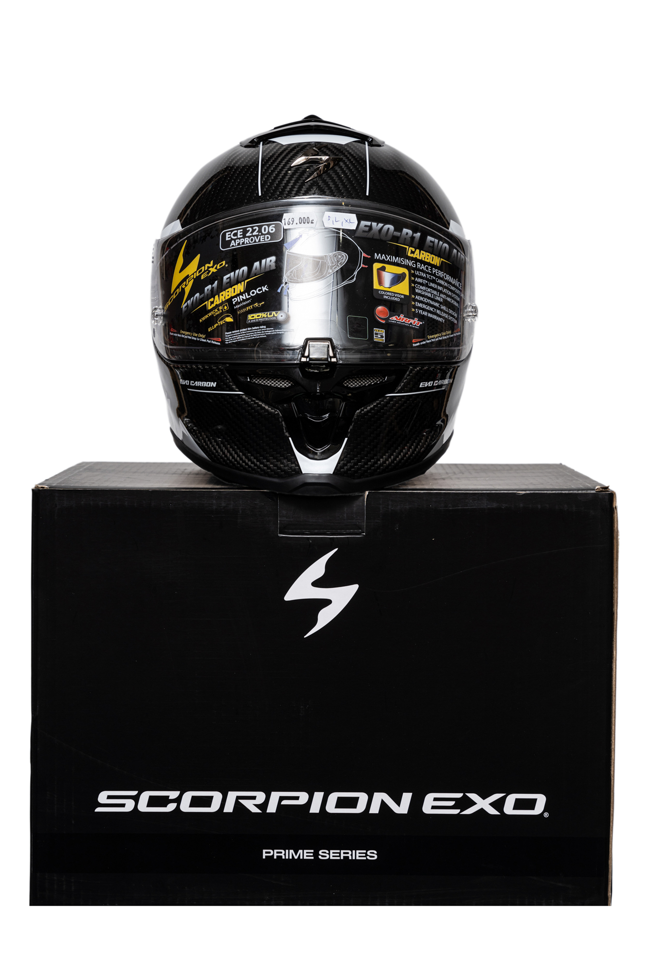Scorpion EXO-R1 EVO Carbon Air Rally sportsisak
