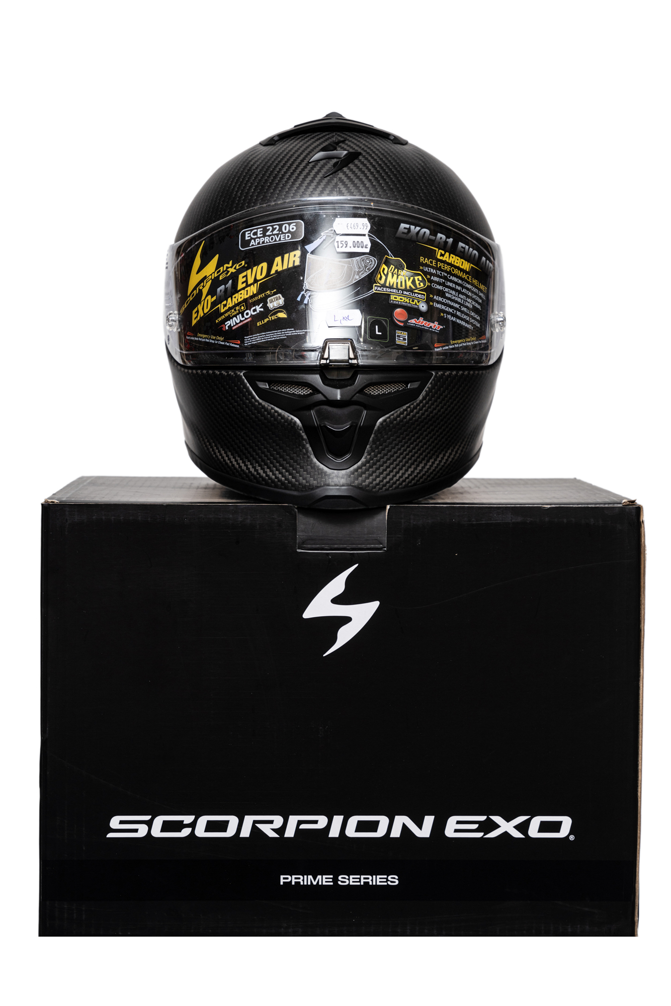 Scorpion EXO-R1 EVO Carbon Matt sportsisak