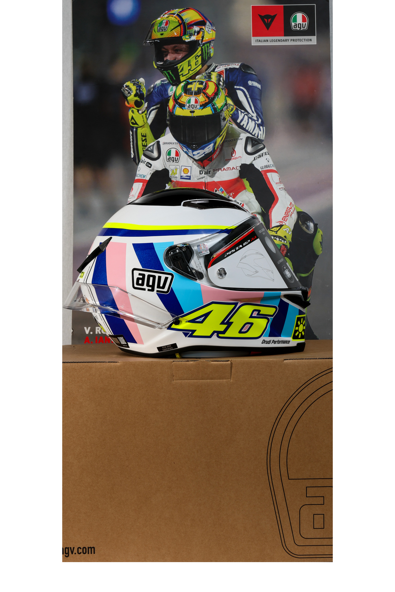 AGV PISTA GP RR Assen 2007 versenysisak