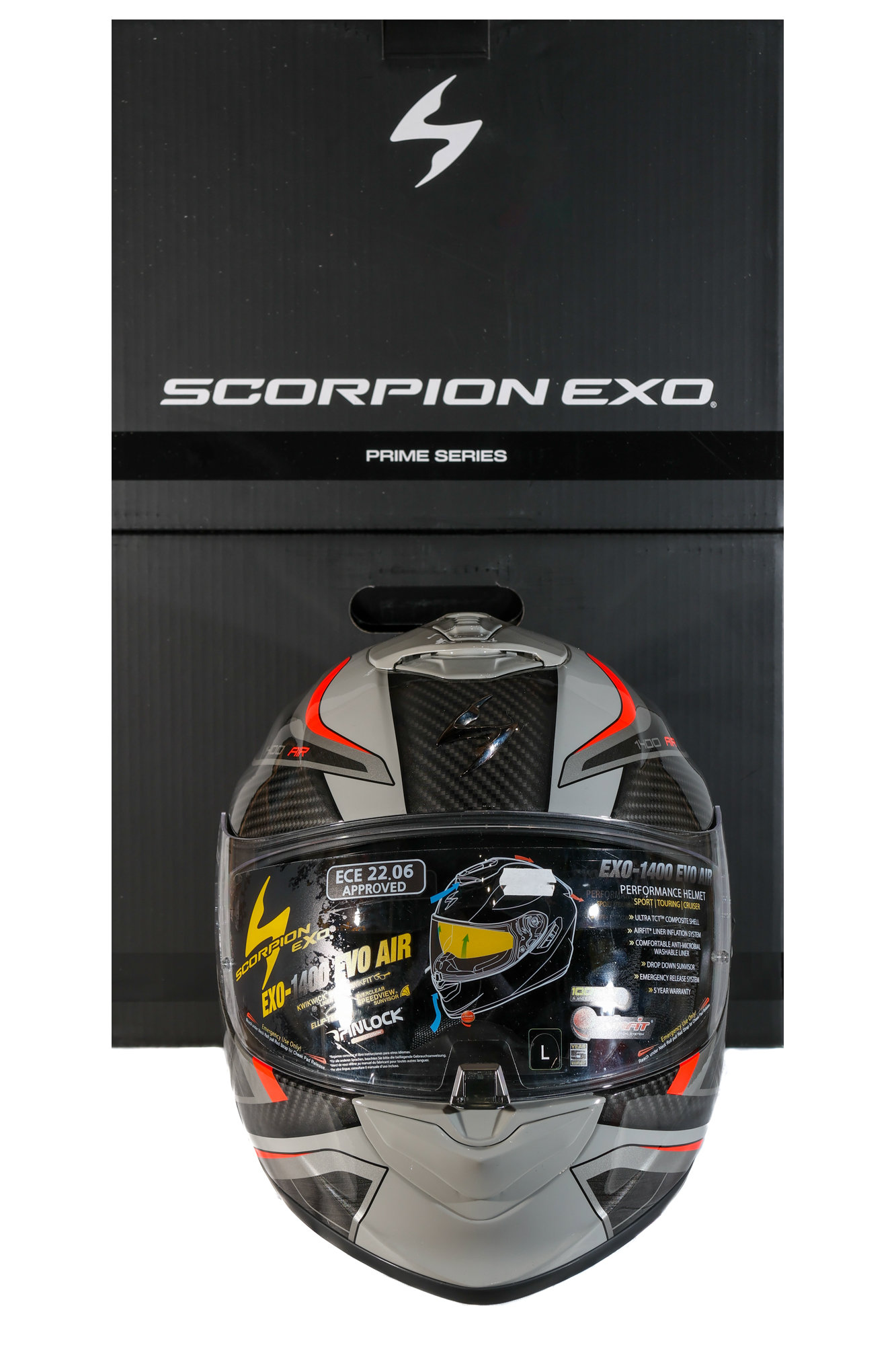 Scorpion EXO 1400 EVO AIR Attune túrasport-sisak