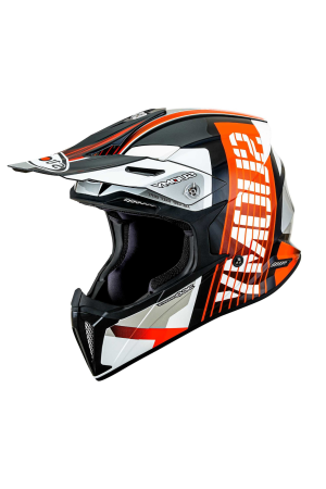 Suomy X-Wing Amped Orange Motokrossz / Enduro bukósisak
